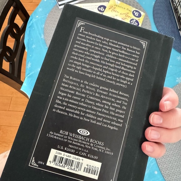 Tim Burton Book - The Melancholy Death of Oyster Boy- 1st Edition - Picture 4 of 4